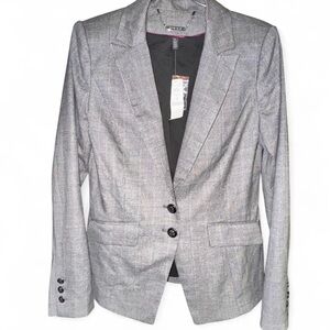 WHITE HOUSE BLACK MARKET Amelia Plaid Blazer, Size 6